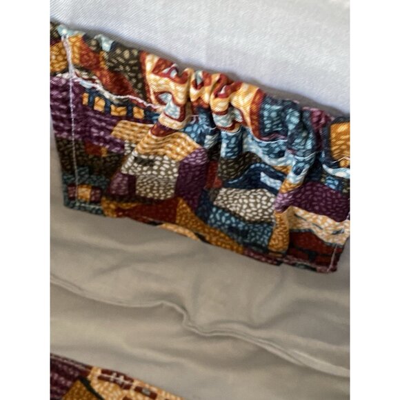 EverSewEnglish Handmade Purple Suede Townhouse Neighborhood Purse Bag - Picture 6 of 6